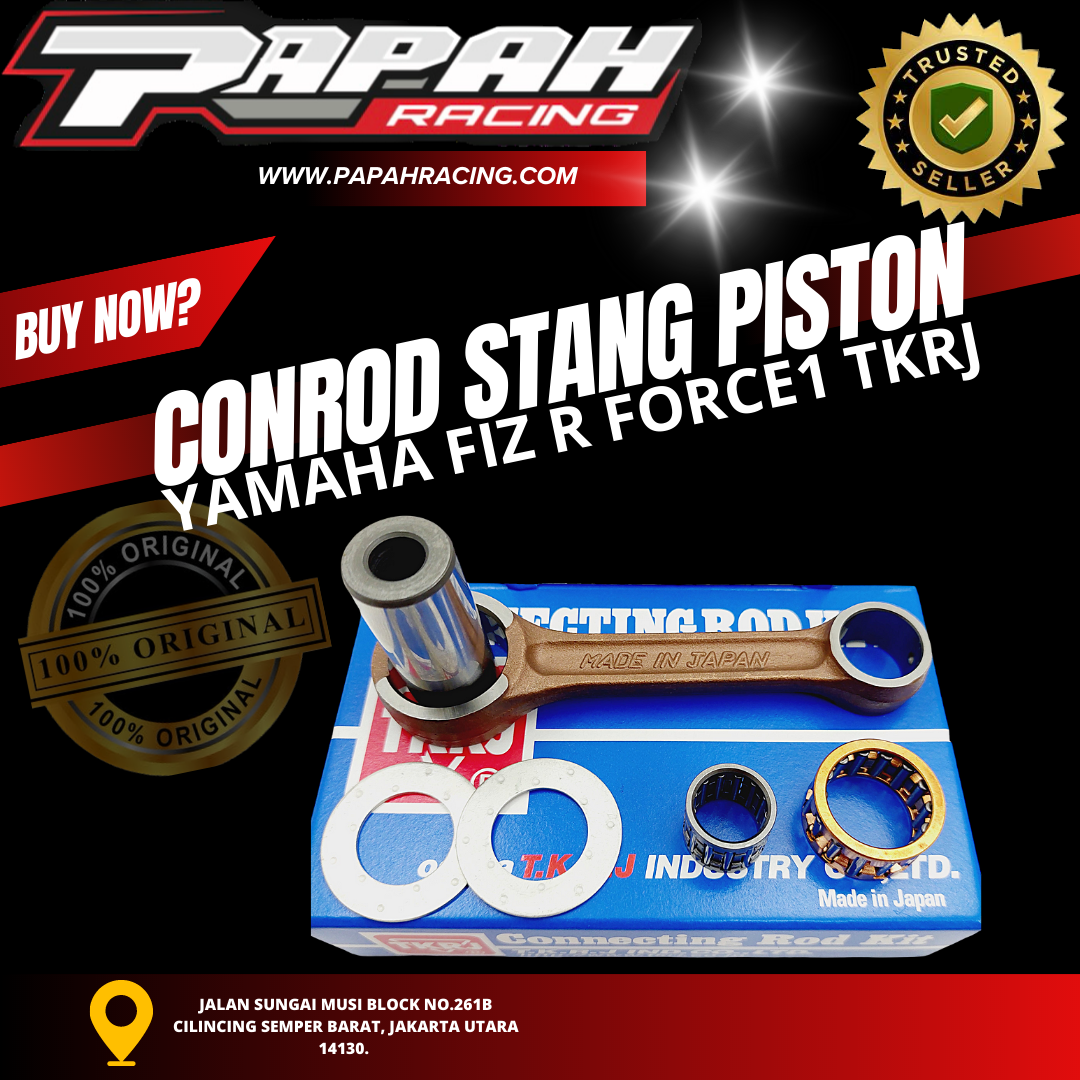 CONROD STANG PISTON YAMAHA FIZ R FORCE1 TKRJ 
